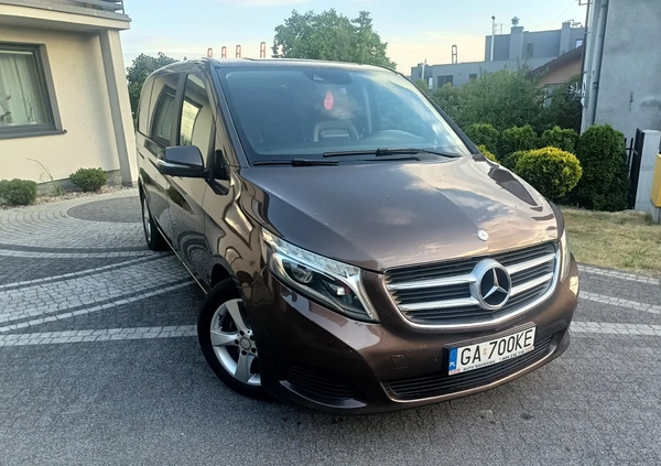 Mercedes-Benz Klasa V cena 116000 przebieg: 289000, rok produkcji 2015 z Gdynia małe 137